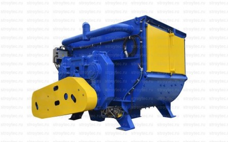 Смеситель для изготовления бетонных смесей «БП-2Г-1100». 3D модель