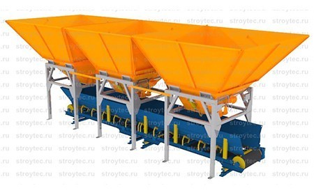 Дозатор заполнителя ДЗ-36. 3D модель