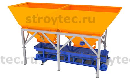 Дозатор заполнителя ДЗ-15. 3D модель