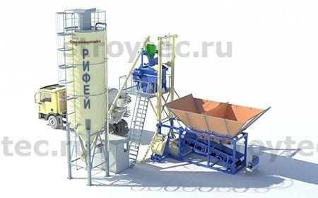 Рифей-Бетон-Мобильный-30 (РБМ-30). 3D модель